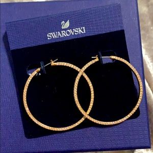 Swarovski Hoop earrings